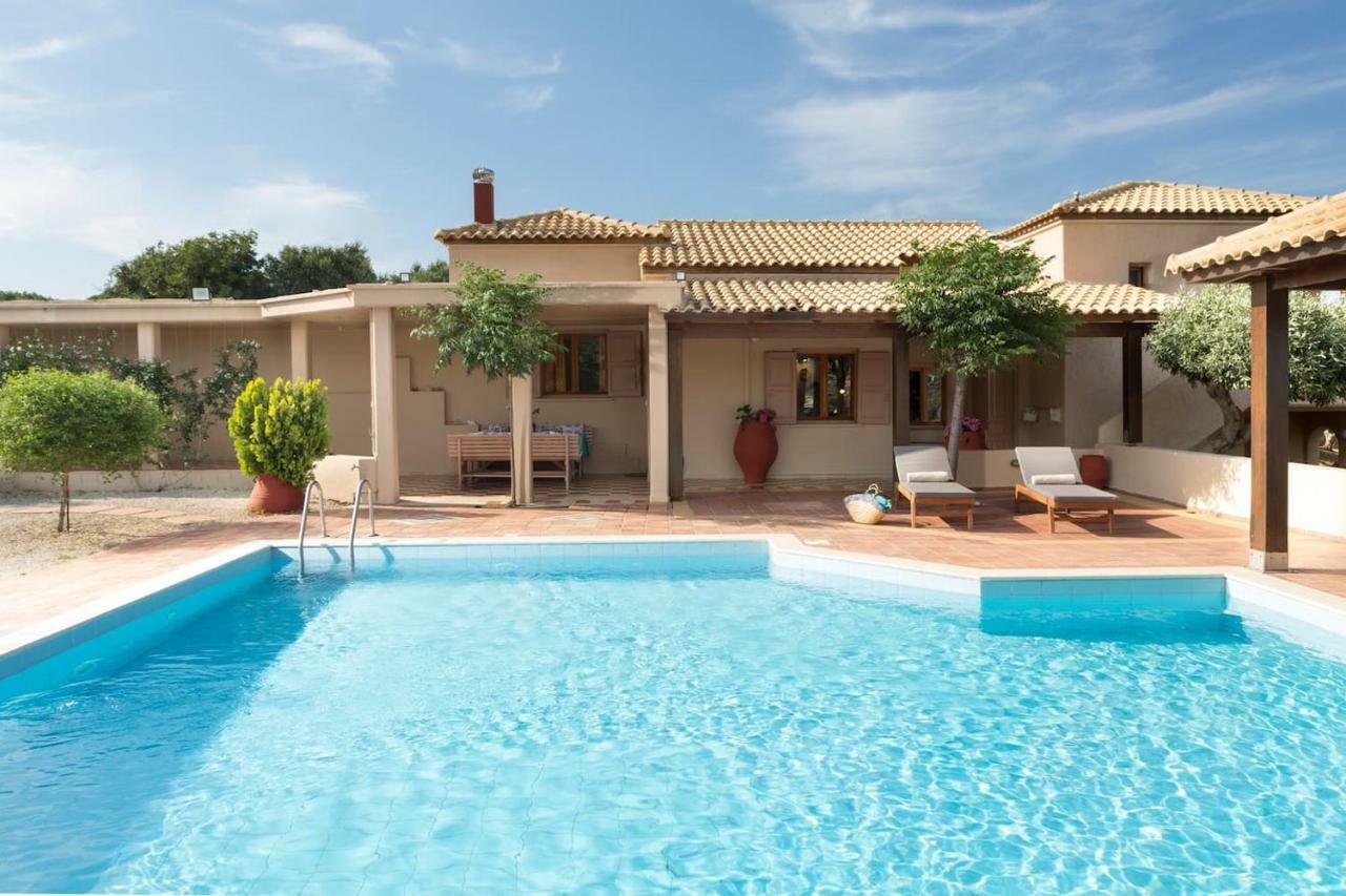 White Sand Villa. Spacious Villa With Prive Pool. Agia Pelagia Kythira المظهر الخارجي الصورة